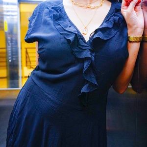 Vero Moda Black maxi dress.